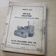 ALLIS-CHALMERS HD21A Tractor Dozer Crawler Parts Manual book catalog list spare