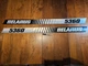 Belarus 5360 Tractor Hood Bonnet Decal Set NOS