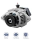 1PC Silver 12V 35A Alternator Fit for Chrome Mini GM 1 Wire SBC BBC Chevy Race
