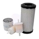 FOR Kubota BX ENGINE FILTER KIT BX24 BX25D DLB BX1500 BX1800 Oil Fuel Air
