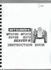 Mitsubishi Satoh Beaver MT373 MT373D S373 S373D Tractor Owners Operators Manual
