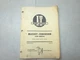 I&T Shop Service Manual No MF-37 For Massey-Ferguson MF205 MF210 MF220