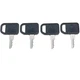 4X Key for John Deere LX172 LX173 LX176 LX178 LX186 LX188 LX255 LX266 LX277