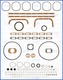 Full Engine Gasket Set DEUTZ MOTOR 6 Ciln.140,145,160 6.1 BF6L913 1/75-12/84