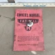 ANTIQUE 1941 IH INTERNATIONAL HARVESTER H TRACTOR OWNER'S MANUAL INT 5440A