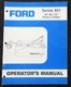 GENUINE FORD "SERIES 951 48 60 72 ROTARY CUTTER MOWER DECK" OPERATORS MANUAL