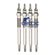 4 pcs Glow Plug for Kubota U35-4 M62 MX4800 MX5200 MX5800 M5660SUH M5660SUHD