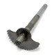 Simson Kickstart Shaft with Gear Segment for All 3-Speed Engines, L=190.5