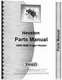 Hesston 6665 6666 Auger Header Parts Manual Catalog