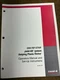 CASE IH 2500 RIP-STRIP yield-till system Operators Manual and Set Up Instruction