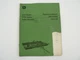 John Deere Owners Manual F950 Roller Harrows Maintenance Schedule Trouble Shoot