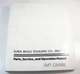 IMT Crane Service Shop Repair Operation Maintenance and Parts Manual 1990s