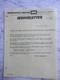 Minneapolis Moline G1000 Tractor Gasket Shims Tel-O-Flo Service Letter Brochure