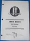 I&T 6030 JOHN DEERE TRACTOR SERVICE SHOP REPAIR MANUAL