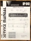 Kenwood DP-840 CD Player  Service Manual *Original*