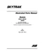 JLG SKYTRAK 10042 10054 8042 Telehandler Parts Catalog Manual 8990395