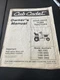 Cub Cadet Manual 805 1105 1106 1605 Gear Drive Tractors LA-10