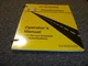 Blaw-Knox PF-5510 PF-5500 Paver Finisher Specifications & Operator Manual xz