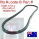 fits Kubota Fan Belt 15881-97010 B2650HSDC B7300HSD BX1500D BX1800D BX1830D