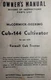 Farmall IH International Cub Tractor Cub-144 Cultivator Imp Owner & Parts Manual