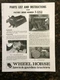  Wheel Horse Tiller  Manual 7-1252   C-Series & B-100 Tractors + Decal