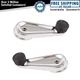 Front Inside Interior Chrome Manual Window Crank Pair LH & RH for International