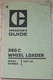 CAT CATERPILLAR 980C WHEEL LOADER OPERATION MANUAL BOOK S/N 63X00001-UP