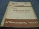 1954 International LC160 LC161 LC162 Cab Forward Truck Parts Catalog MT-76