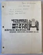 Mitsubishi Tractor Repair Manual MT373 MT470 Service Maintenance 1970s Vtg