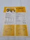 International Harvester 2504 Industrial Tractor Dealer's Brochure Specifications