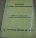 HONDA E600 E1000 E2000 E3000 GENERATOR ELEC TROUBLESHOOTING MANUAL O575-32