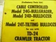 IH INTERNATIONAL  24D 24G 24T CABLE BULLDOZER  PARTS MANUAL  AS USED ON TD24