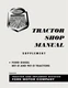 1958 Ford Tractor 801-D 901-D Diesel Supplement to 1955-1960 Tractor Shop Manual