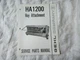 Gehl HA1200 hay attachment parts manual catalog
