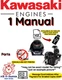 KAWASAKI FG300D ENGINE MANUAL PARTS PDF ON USB