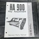 Unsealed Gehl HA 900 Hay Attachment SERVICE Parts Manual Form 901518 @B7
