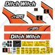 Fits Ditch Witch JT25 Decal Kit Directional Drill Decals - 7 YEAR 3M VINYL!