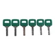 6P Ignition Keys 11039228 For Volvo Articulated Hauler A20C A25C A25D A30C A35C