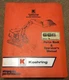 KOEHRING 666D EXCAVATOR PARTS BOOK AND OPERATORS MANUAL