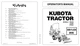 Kubota Tractor BX23S LA340 BT603 Operators Owners Manual USB FLASH DRIVE