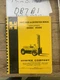OEM Hyster H100C & H120C Lift Truck Forklift Parts Book Catalog Operstors Manual