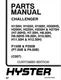 Hyster H150H H165H H180H H200HS H200H C007 Forklift Parts Catalog Manual PDF