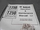 Bobcat T250 Operation & Maintenance Manual. Paperback. 6902450. NOS, OEM!