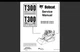 Bobcat T300 Service Repair Manual, Workshop Manual