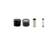 Filter Kit Fits BOMAG BW124 PDH3 Air Oil Fuel w/Deutz F3L2011 Eng. YR2007