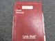 Link Belt LS-4300C Hydraulic Excavator Parts Catalog Manual Book