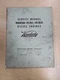 Waukesha Model 195-DLC,195-DLCA Diesels Engines Service Manual