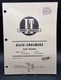 I&T Shop Service Manual AC-20 Allis Chalmers D-10 D-12 Maintain Repair