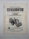 Kubota Model B1630 & B1640 Loader For B5200 thru B7200 Operator's Manual