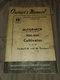 OWNER'S MANUAL MCCORMICK HM-250 CULTIVATOR USE WITH FARMALL H & M TRACTOR